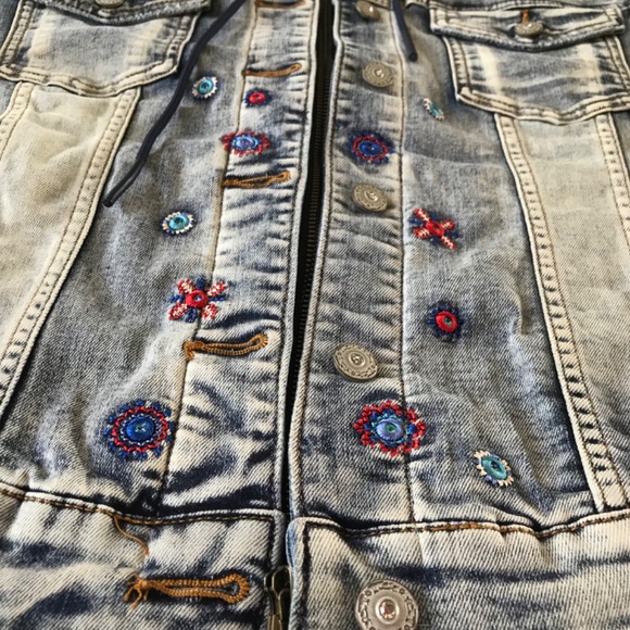 DESIGUAL. JEAN JACKET - Picture 5 of 14